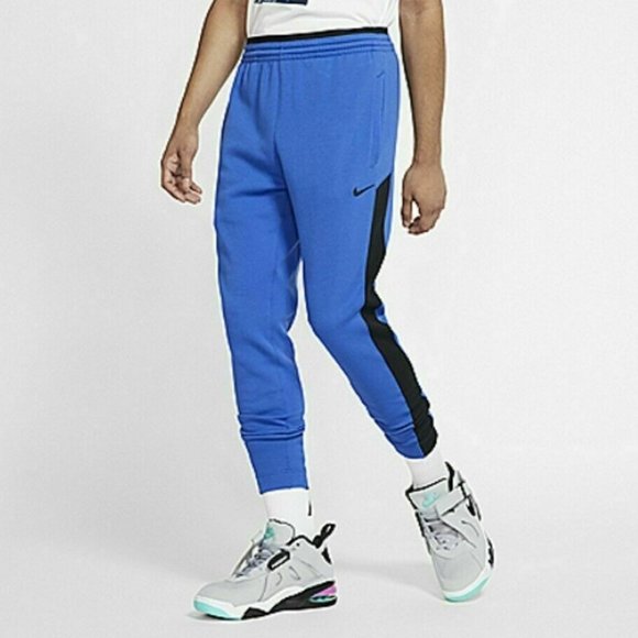 Nike Pants Nike Showtime Basketball Drifit Jogger Blue Black Pants New 93565493 Poshmark